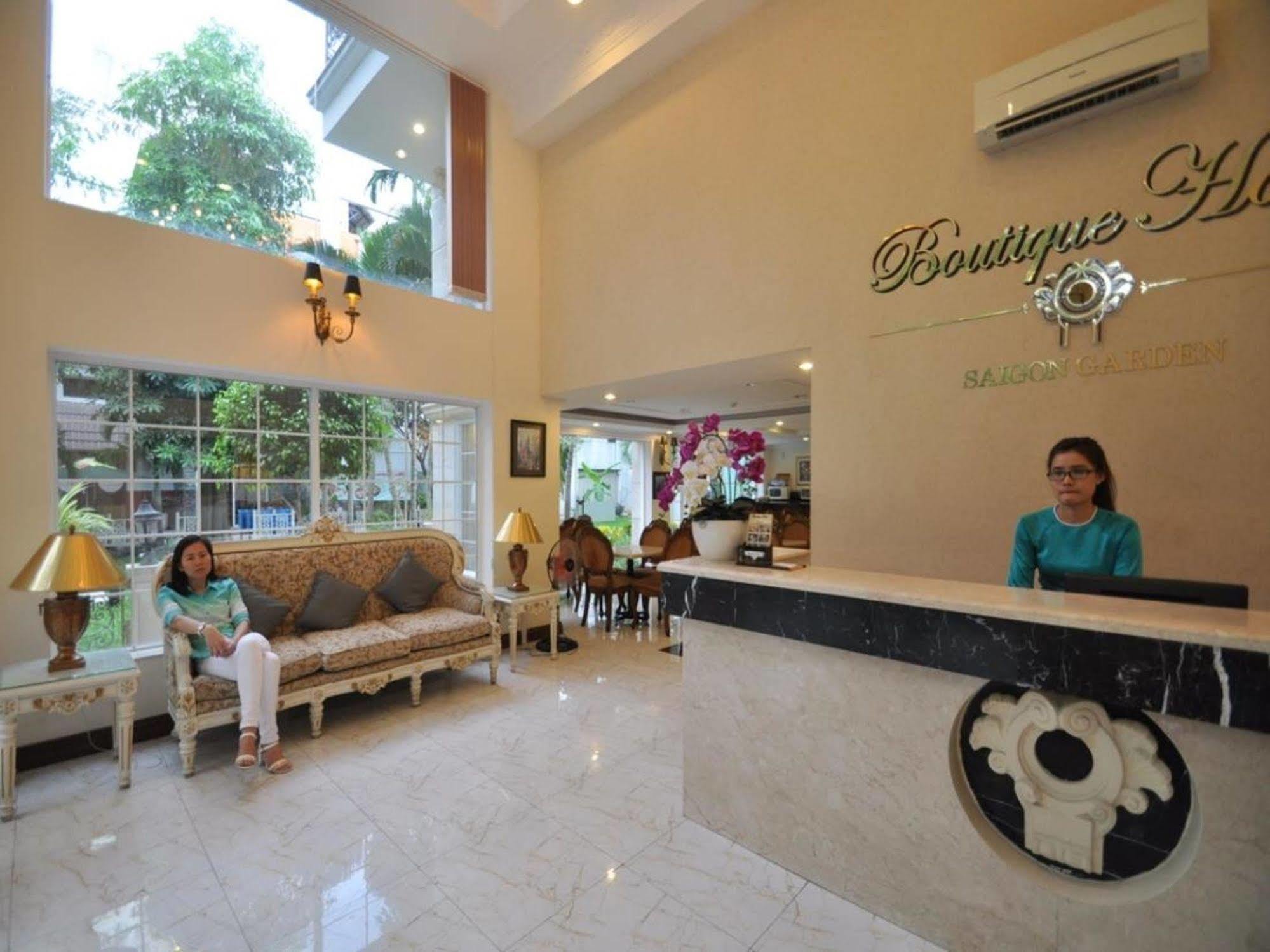Boutique Garden Hotel Cidade de Ho Chi Minh Exterior foto