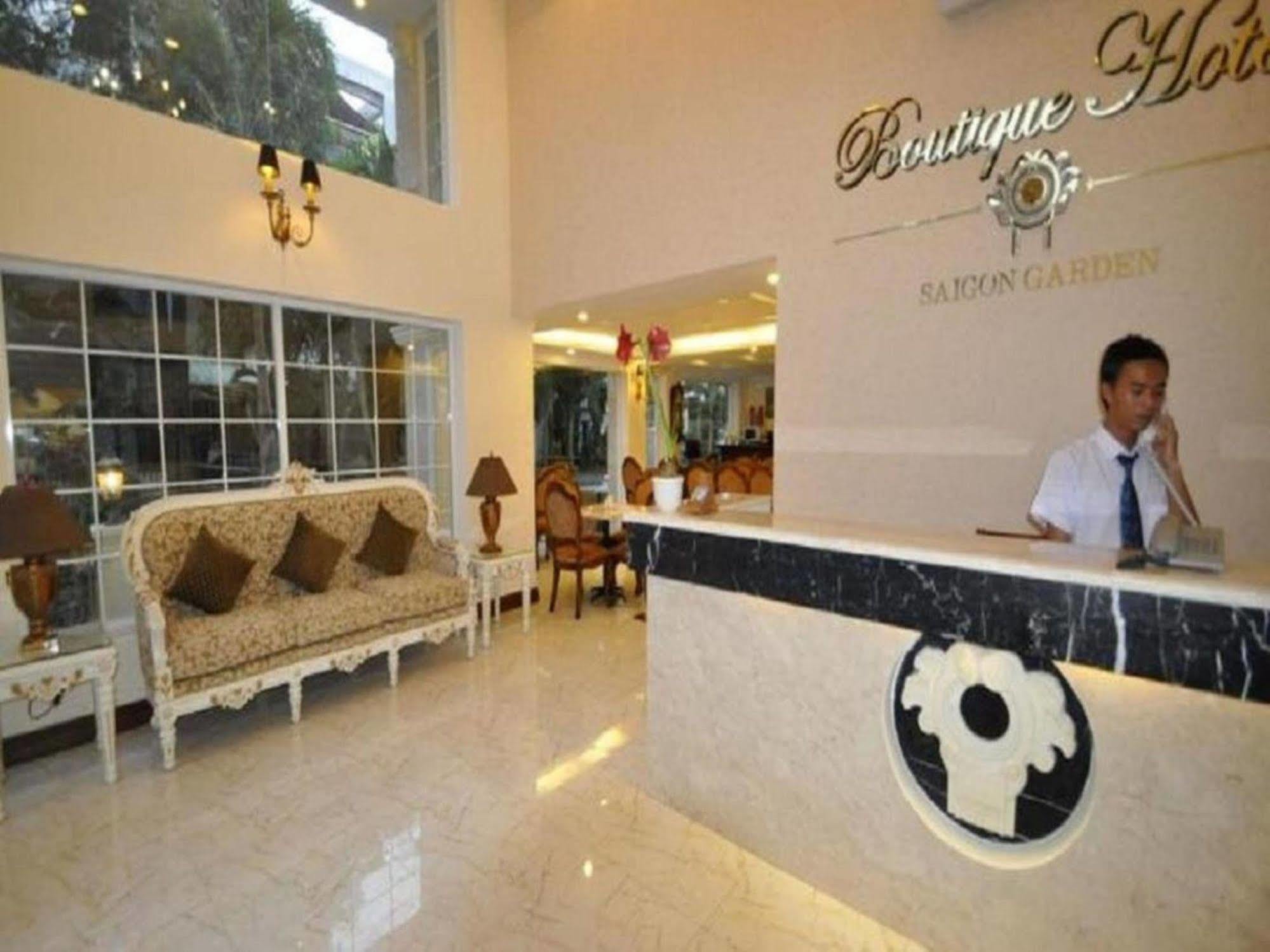 Boutique Garden Hotel Cidade de Ho Chi Minh Exterior foto